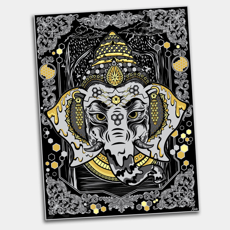 Bee Aware - Elephant Poster