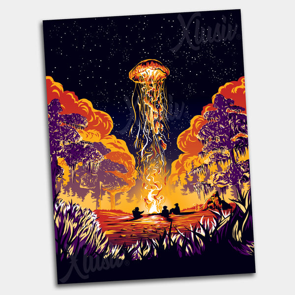 Cosmic Camp Jelly Poster