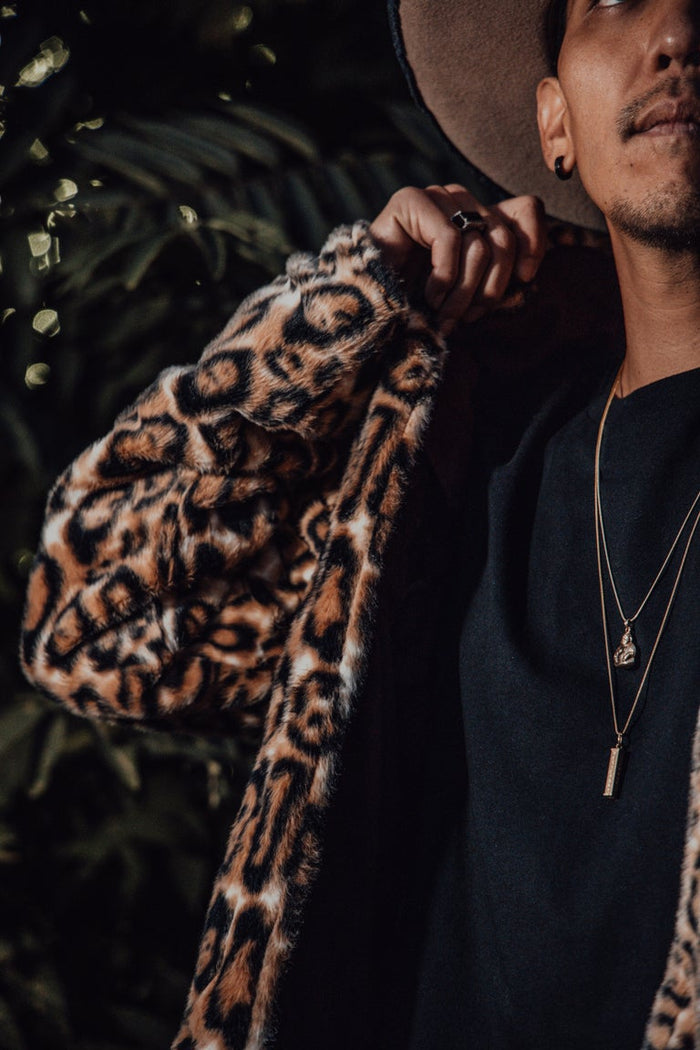 Reversible Fur Coat - Olive – XLUSIV