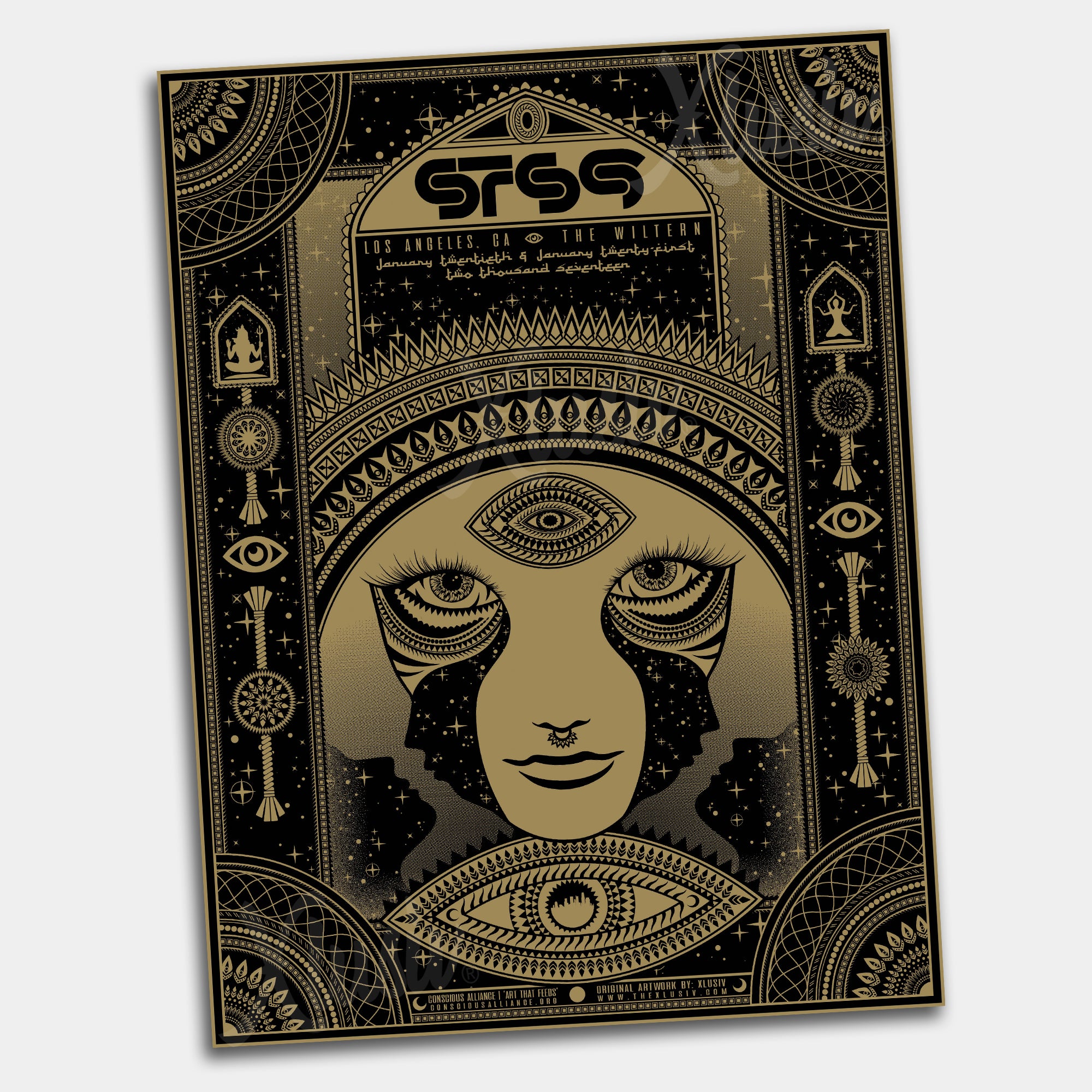 STS9 2017 - Screen Print Poster – XLUSIV