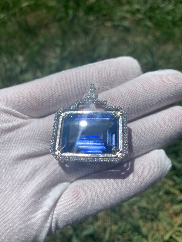 Iolite Pendant