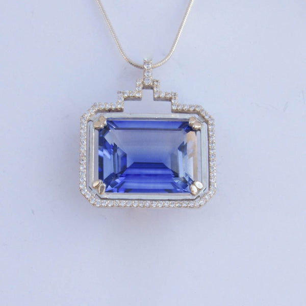 Iolite Pendant