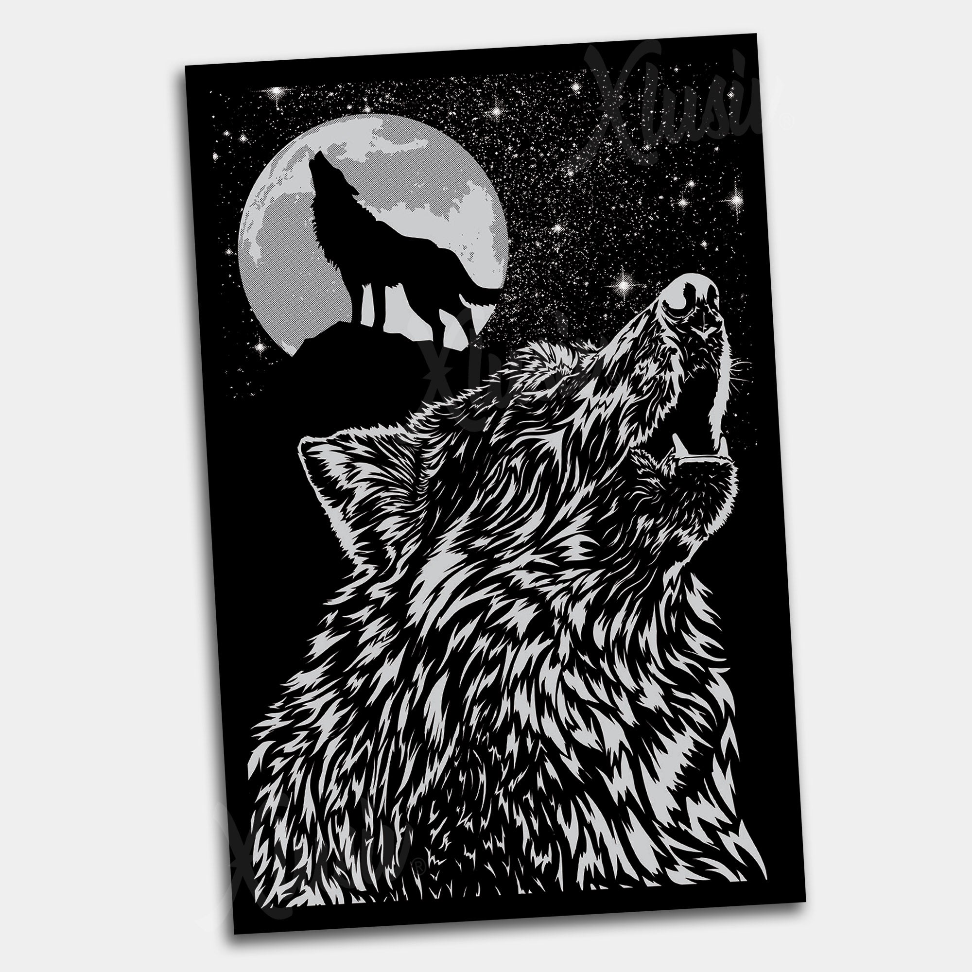Howling Wolf Poster – XLUSIV