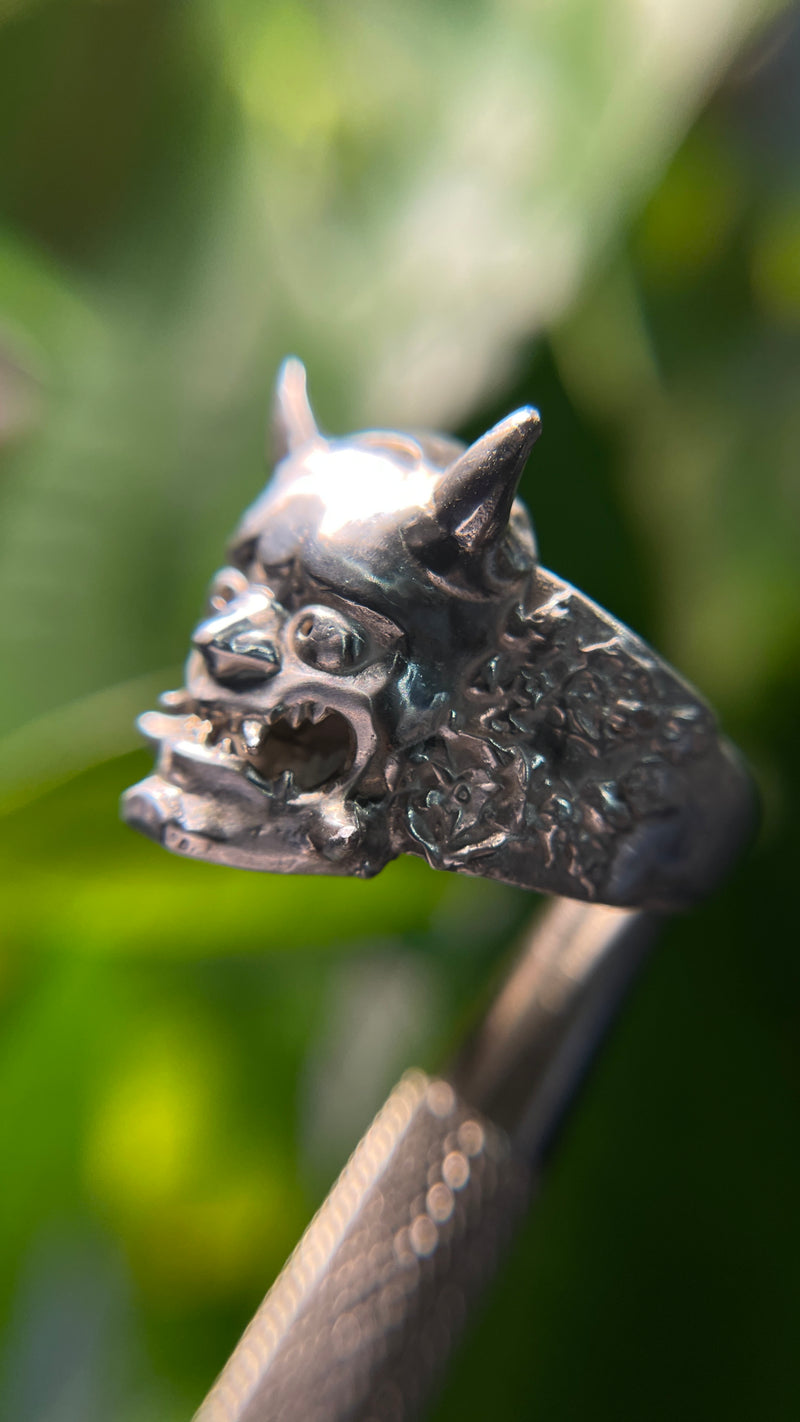 Oni Mask Ring