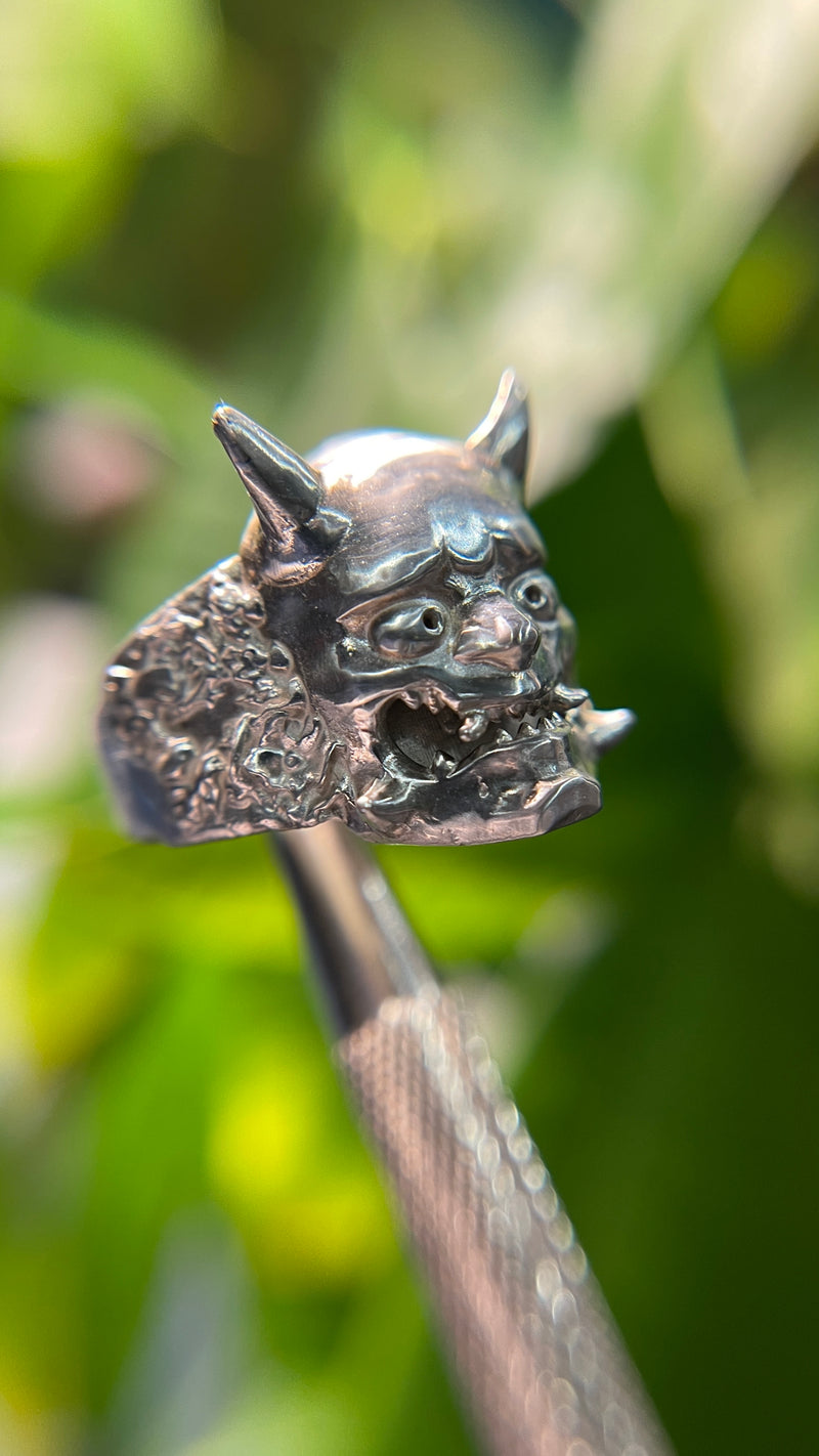 Oni Mask Ring