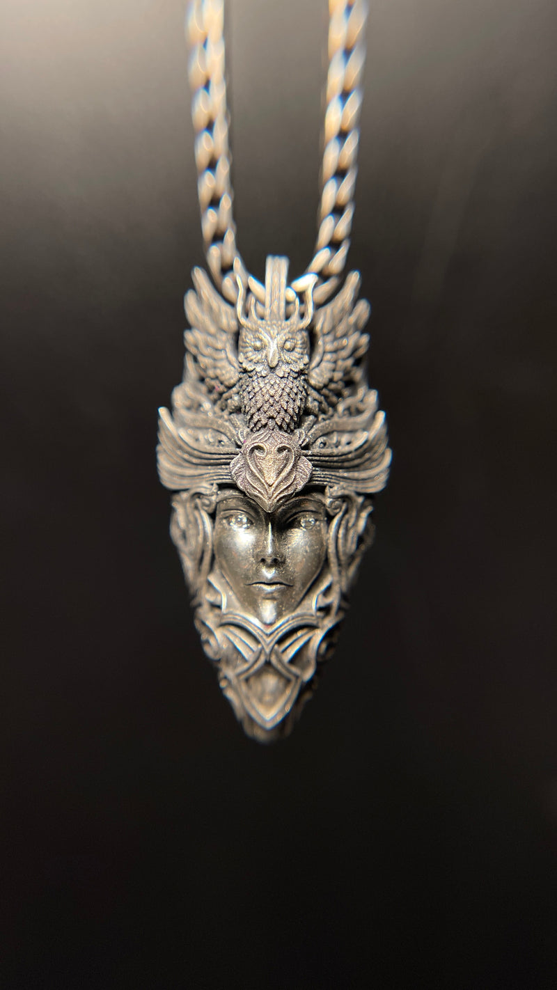 Athena Medusa Pendant