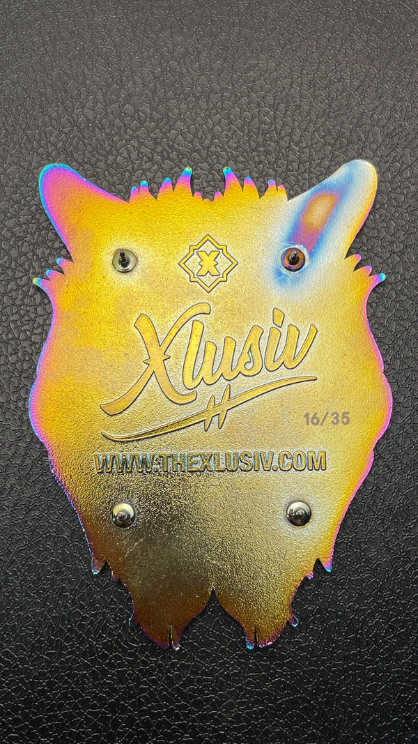 Limited Rainbow Wolf Pin